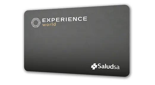 Tarjeta Experience World de SaludSA